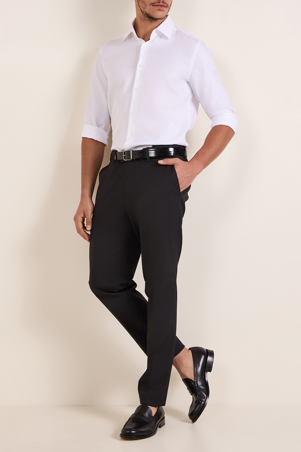 חולצת כפתורים סלים פיט